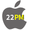 Aplicativo 22PM para iOS
