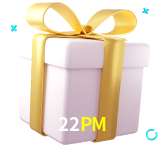 Receba seus bônus de boas-vindas no 22PM